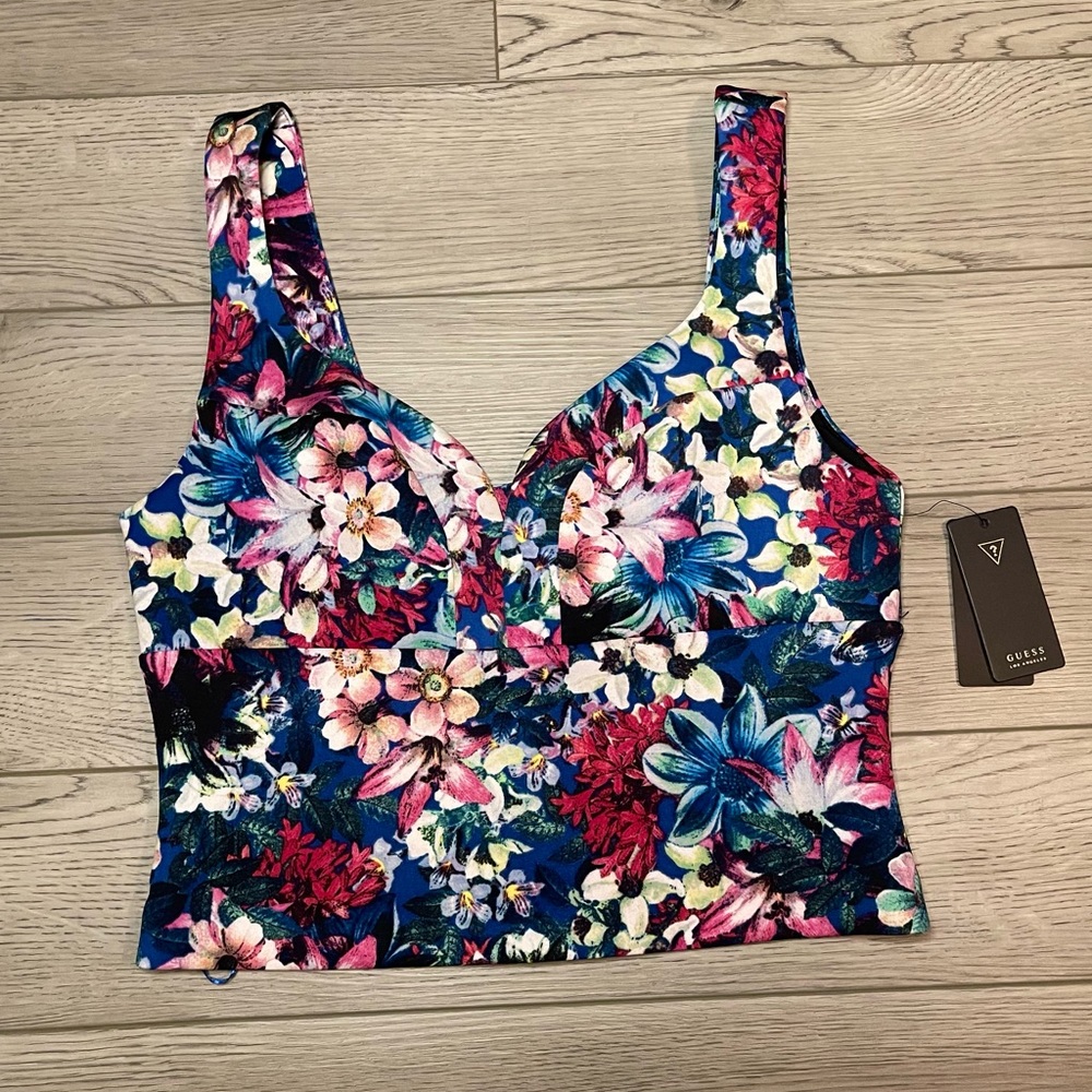 NWT Guess Floral Dress Shirt